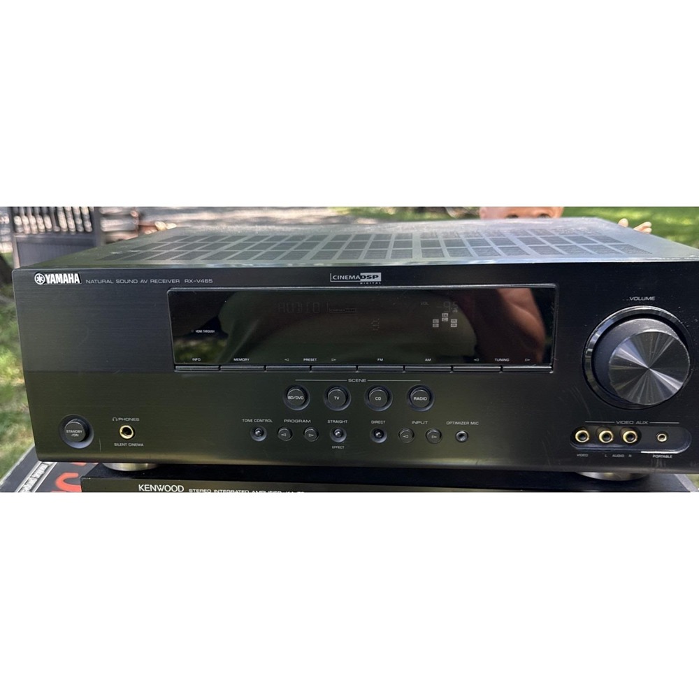 Yamaha RX-V465 - 5.1 Ch HDMI Home Theater Surround Sound Receiver Stereo System